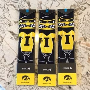 Stance University of Iowa socks